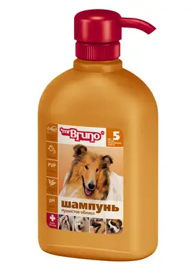 Купить mr.bruno шампунь для собак для густой и сильно загрязненной шерсти "пушистое облако"