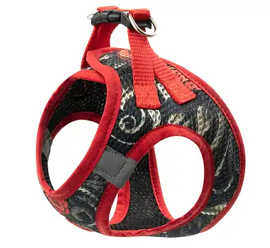 Art Line шлейка для собак жилет капрон сетка с принтом ТАТУ